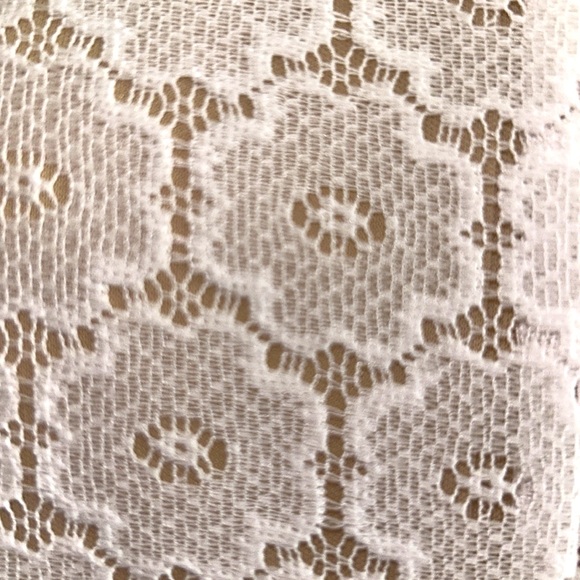 NWT⭐️DANNY and NICOLE Ivory Cream LACE DRESS Size 10 - Picture 8 of 16